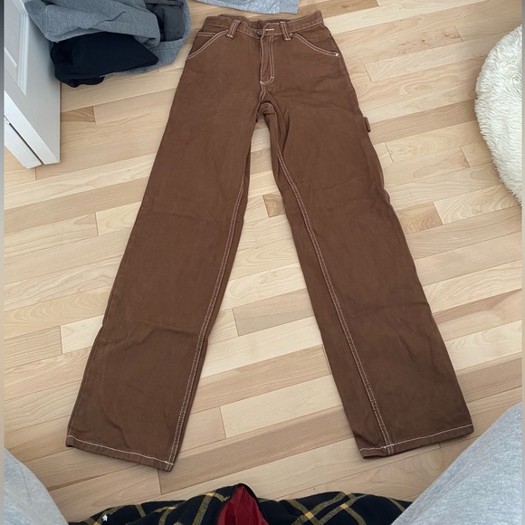 brandy Melville brown cargo pants - Picture 3 of 3